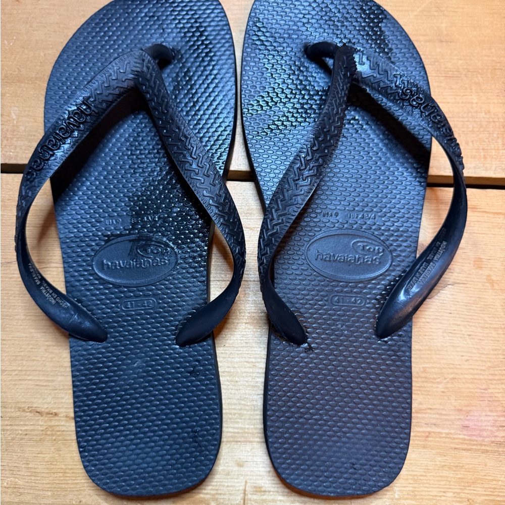 Havaianas Classic Black Sandals